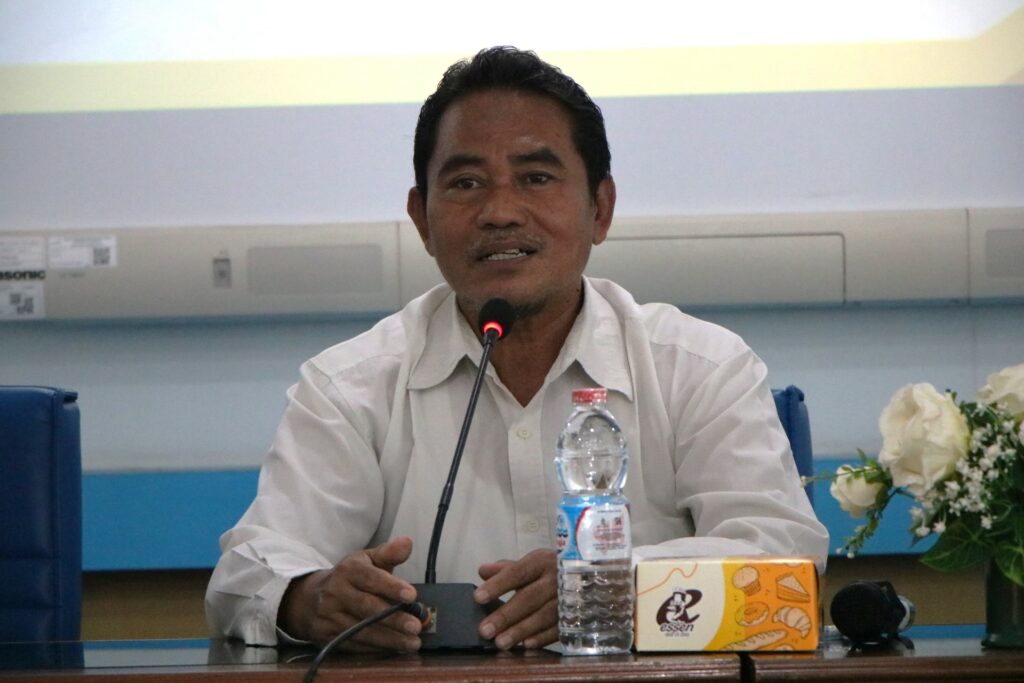 narasumber Subandi, S.Sos., M.Pd., Arsiparis Ahli Madya Biro Umum dan Pengelolaan BMN Kemendukbangga/BKKBN